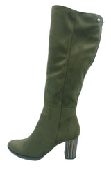 Kozaki Maciejka 04809-24/00-7 oliwkowy