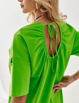 LIMONKOWA DZIANINOWA SUKIENKA