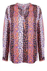 ENERGETYZUJĄCA BLUZKA Z WIĄZANIEM POD SZYJĘ