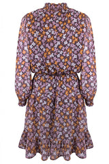 ROZKLOSZOWANA SUKIENKA W KWIATY