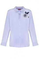 KLASYCZNA KOSZULA BŁĘKITNA