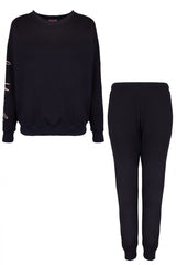 Komplet dresowy czarny