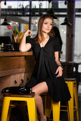 Sukienka wiosenna czarna