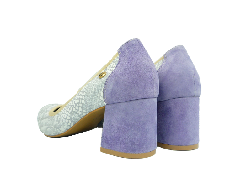Czółenka MACIEJKA 04502-05/00-1 FIOLET+GAD