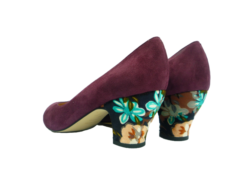 CZÓŁENKA JARA SUEDE BERENJENA